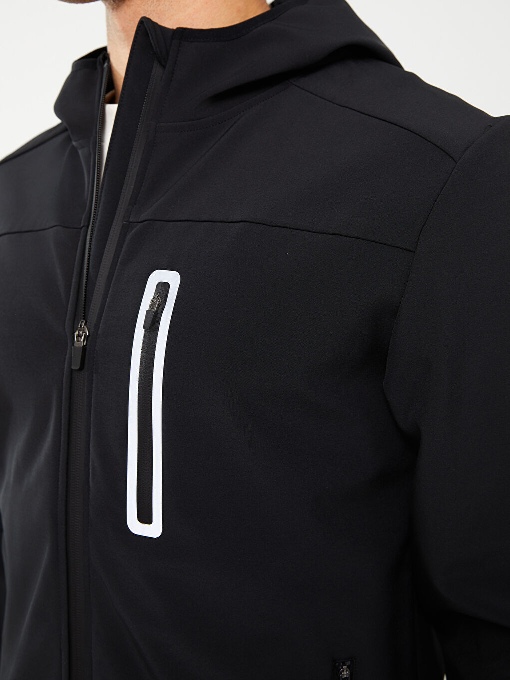 XSIDE ACTIVE Standard Fit Hooded Men's Coat -S36214Z8-CVL