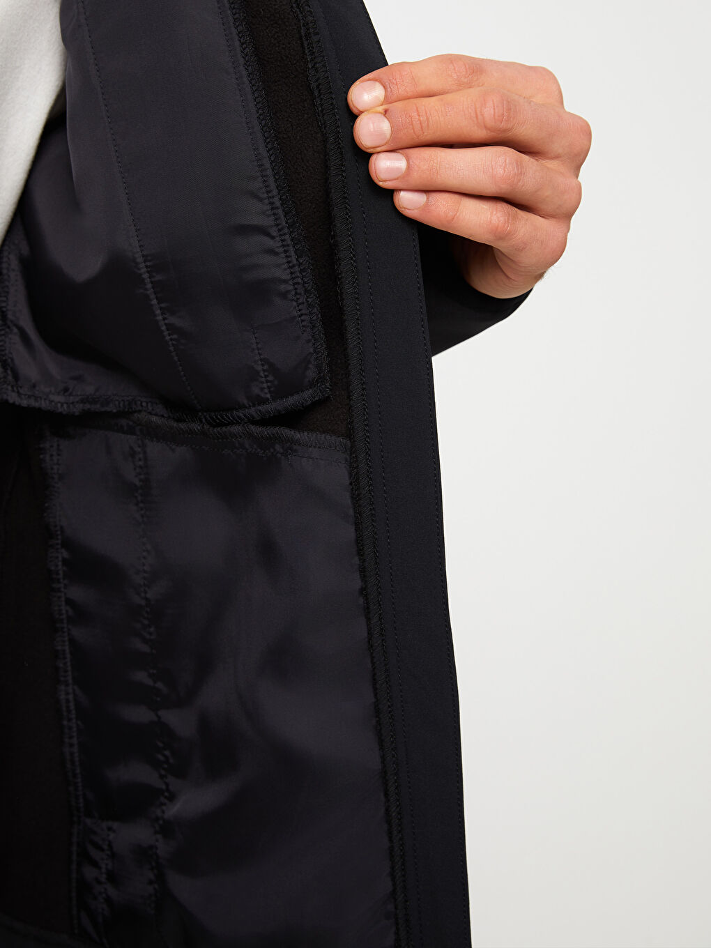XSIDE ACTIVE Standard Fit Hooded Men's Coat -S36214Z8-CVL