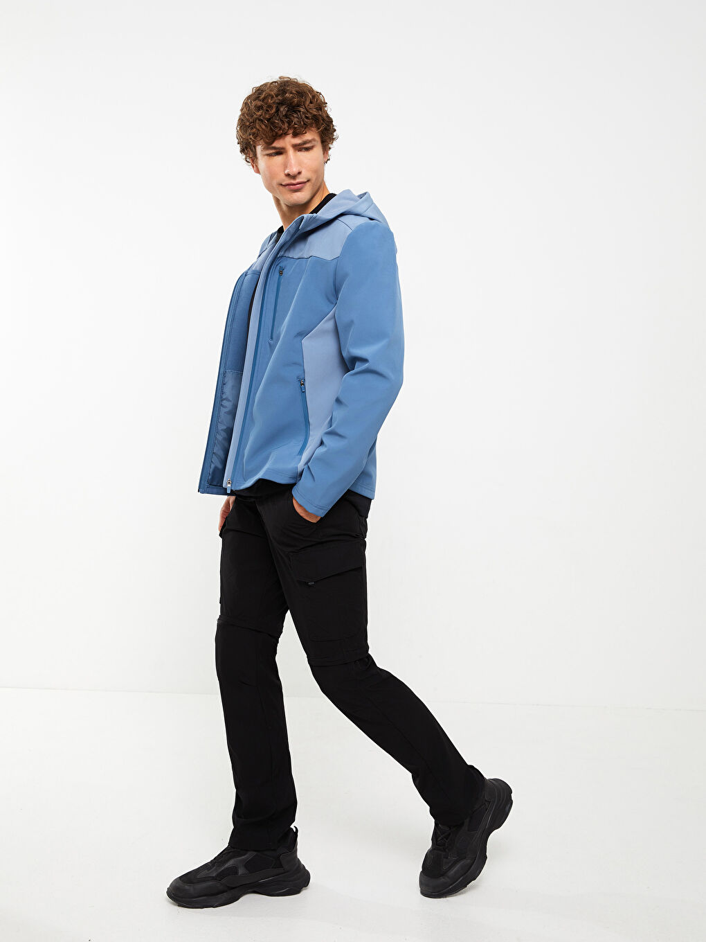 XSIDE ACTIVE Standard Fit Hooded Men's Coat -S36215Z8-H9X