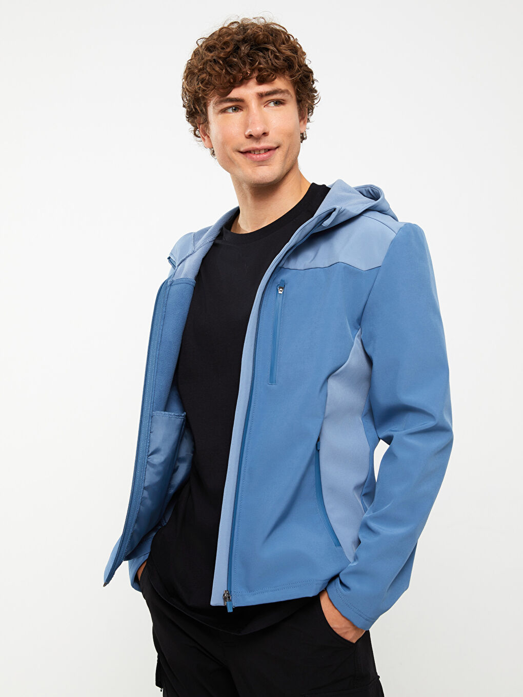 XSIDE ACTIVE Standard Fit Hooded Men's Coat -S36215Z8-H9X