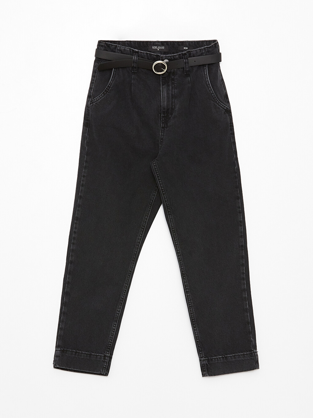 High Waist Mom Fit Women's Jeans-5