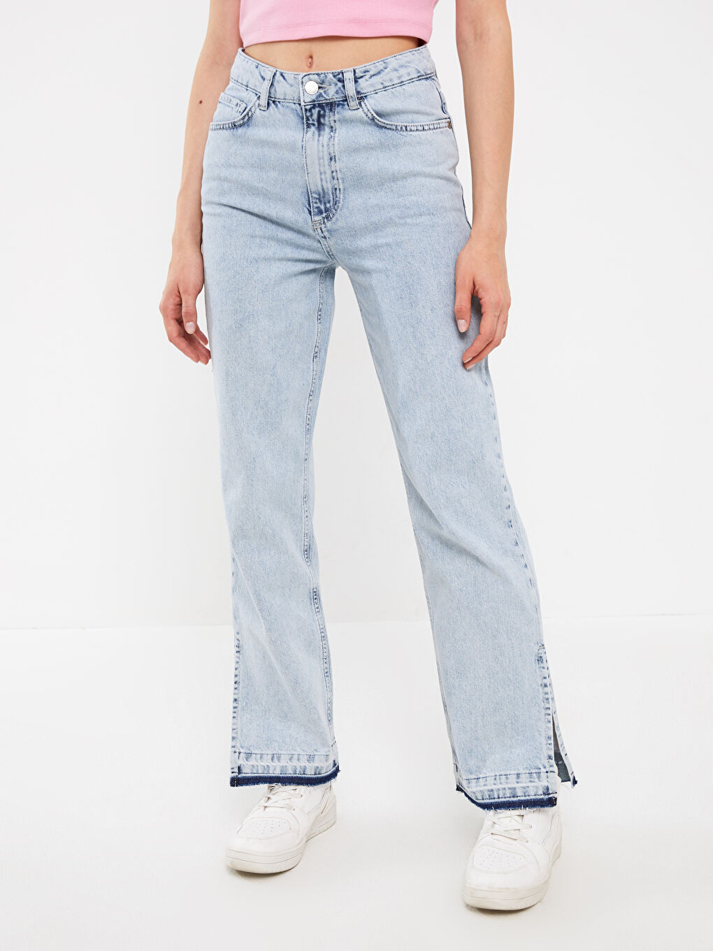 LCW Jeans High Waisted Straight Fit Women's Jeans -S36248Z8-311