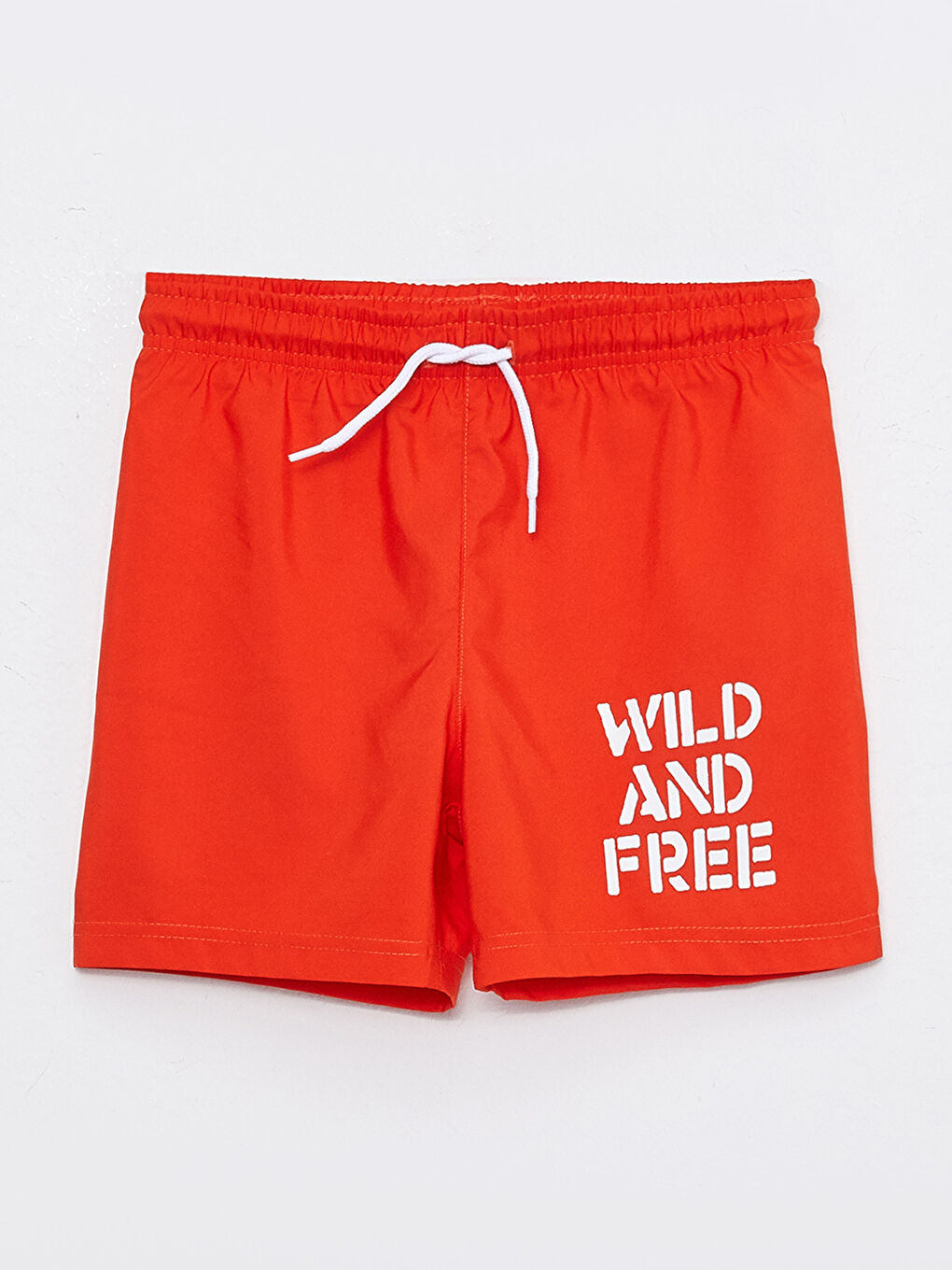 Elastic Waist Printed Boy's Swim Shorts -S36262Z4-SY7