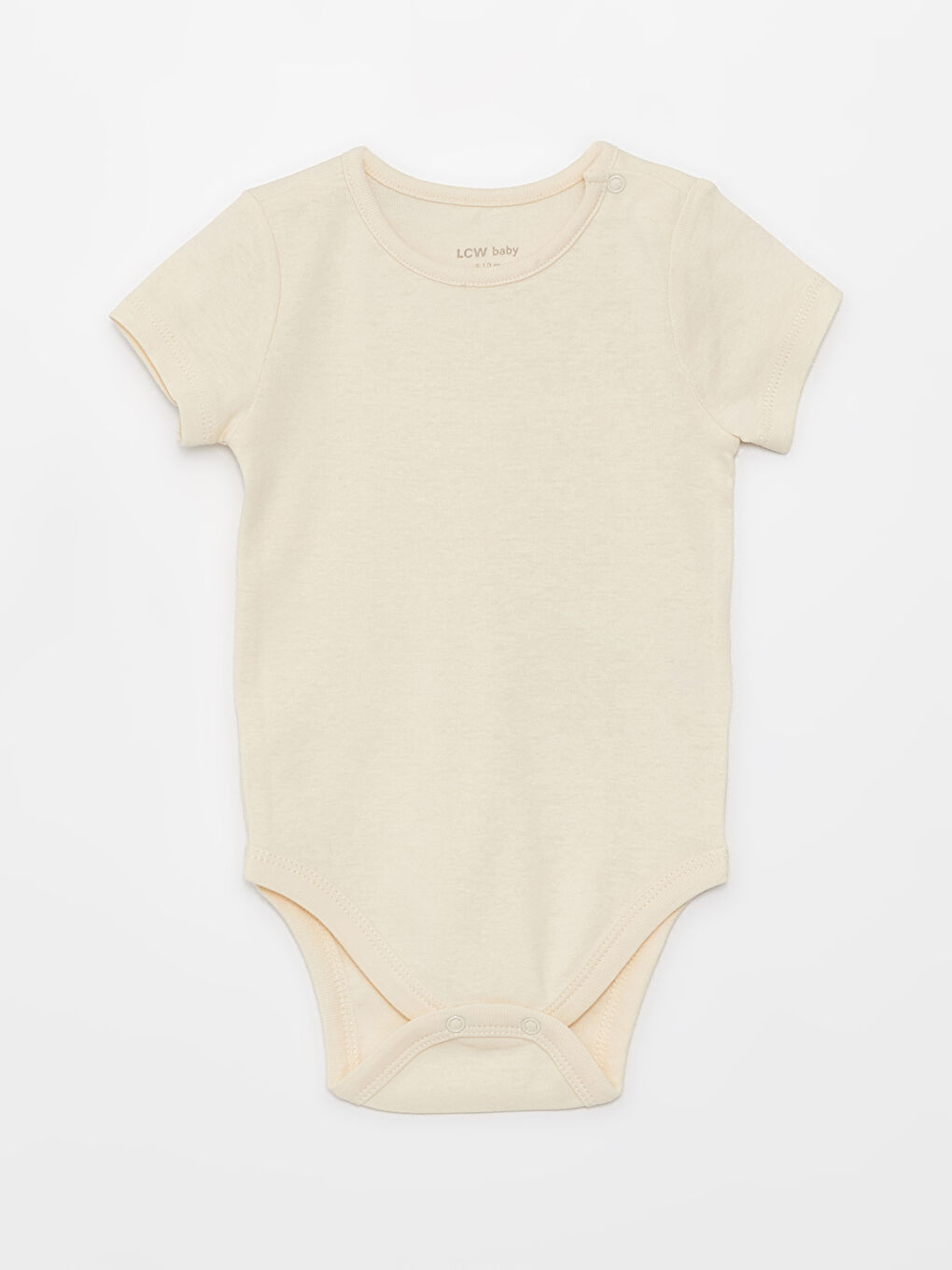 Gri Bisiklet Yaka Kısa Kollu Erkek Bebek Çıtçıtlı Body 3'lü-13