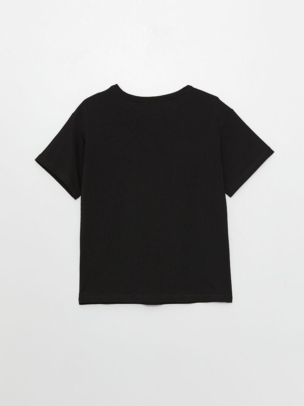 Crew Neck Printed Short Sleeve Women's T-Shirt-6