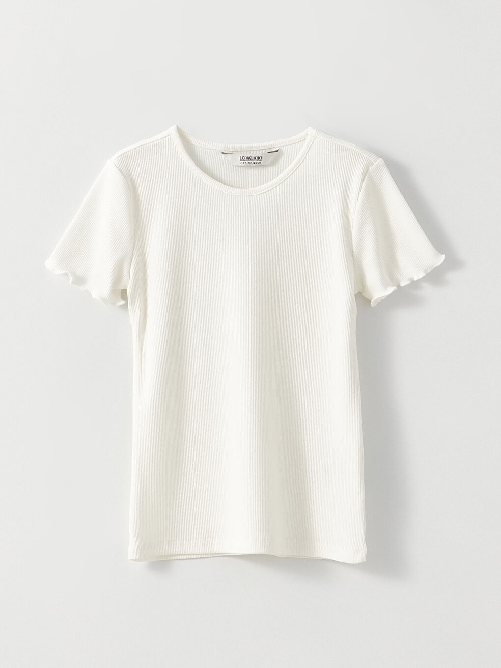 LCW Kids Crew Neck Girls T-Shirt and Dress -S36290Z4-LQQ