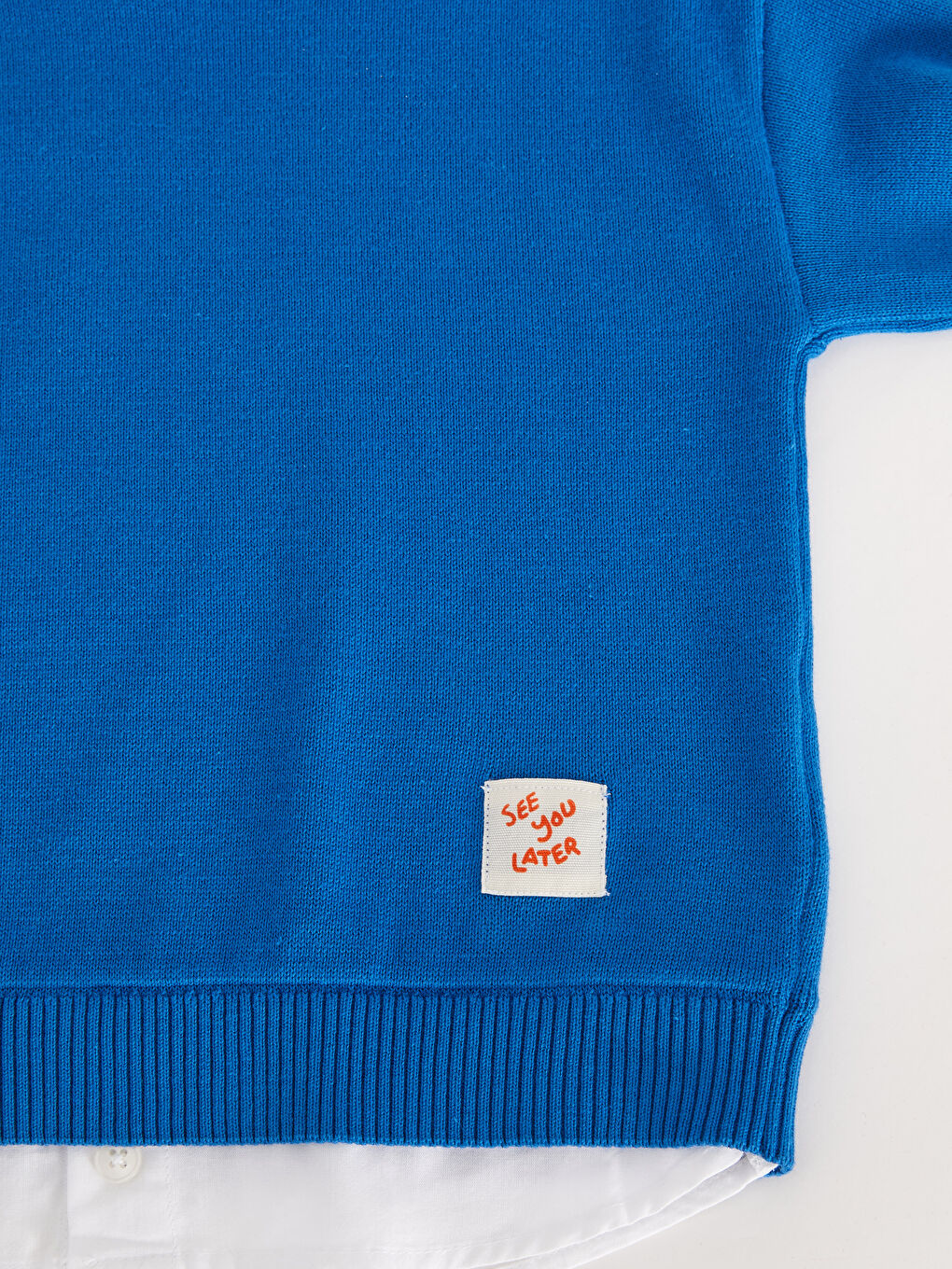 Crew Neck Long Sleeve Baby Boys' Knitwear Sweater -S36291Z1-JVH
