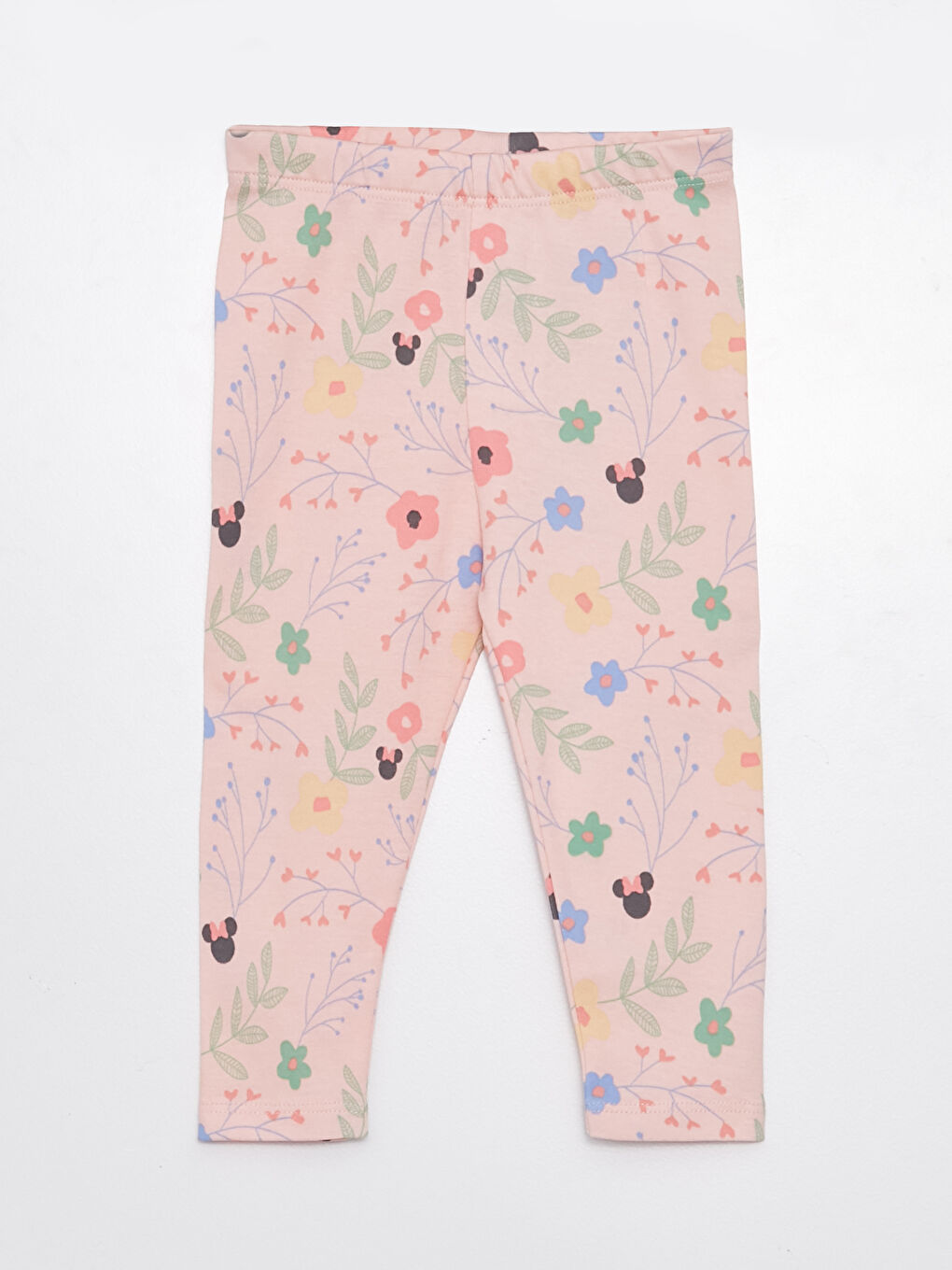 LCW baby Ensemble 3 Pièces Bébé Fille Imprimé Minnie Mouse à Manches Longues et Col Rond -S36293Z1-FDL