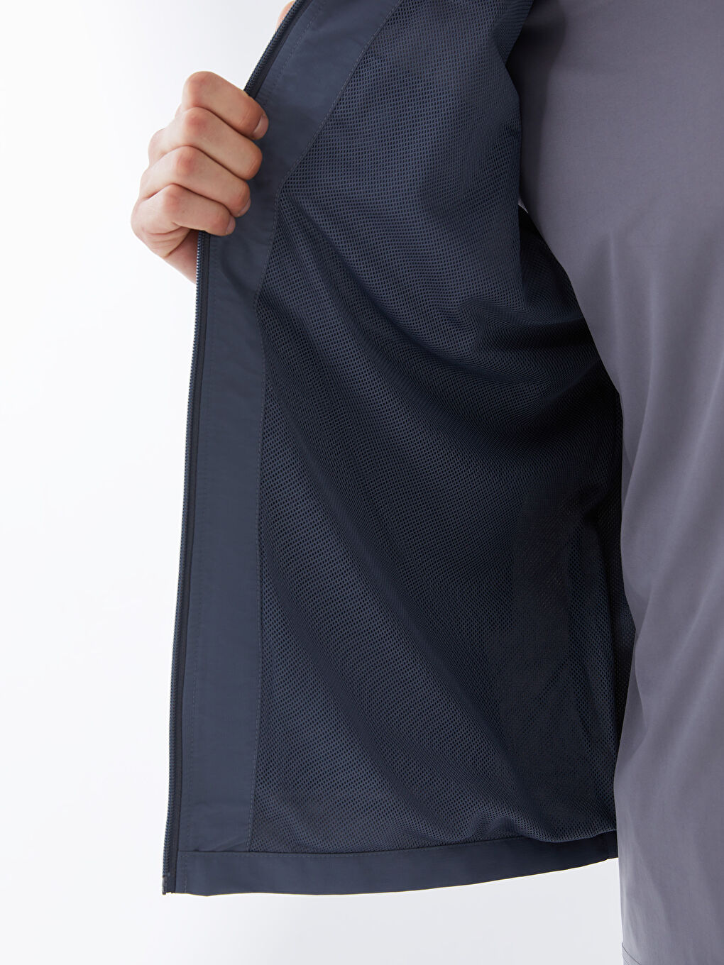 Standard Fit Funnel Neck Men's Hunting Waistcoat -S36294Z8-HFP