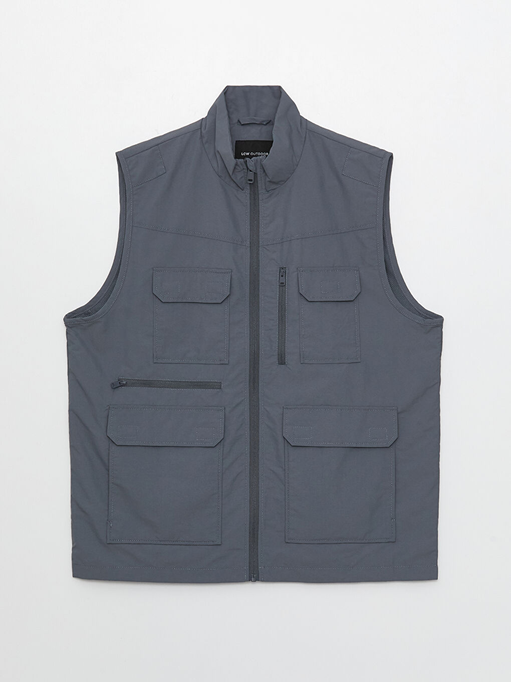 Standard Fit Funnel Neck Men's Hunting Waistcoat -S36294Z8-HFP
