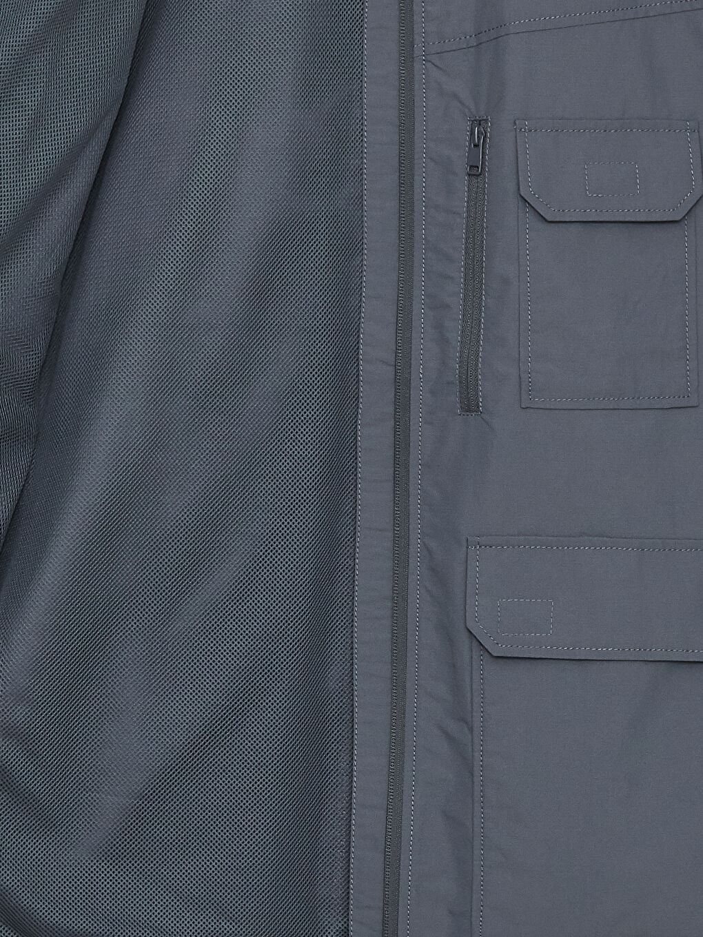 Standard Fit Funnel Neck Men's Hunting Waistcoat -S36294Z8-HFP