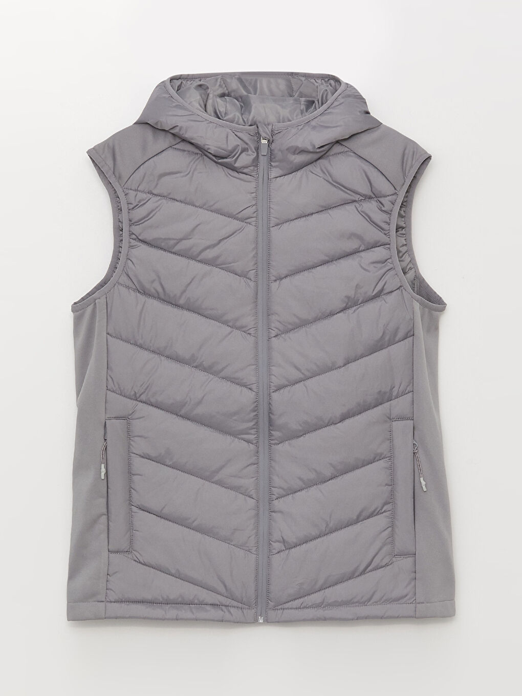 LC Waikiki Regular Fit Hooded Men's Puffer Gilet -S36295Z8-GD5