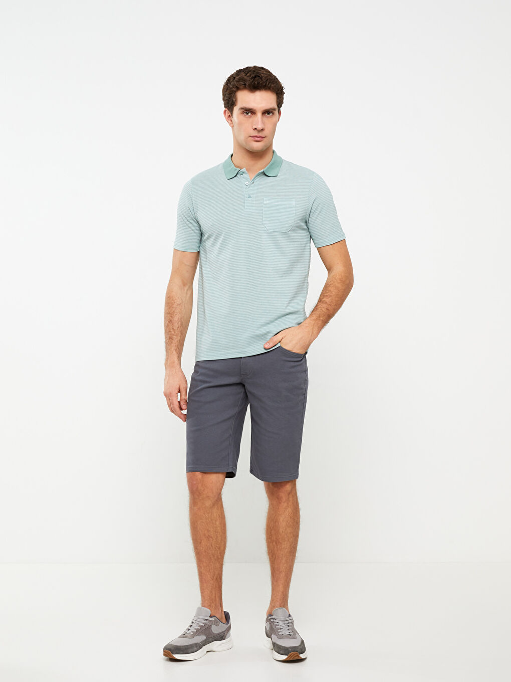 LCWAIKIKI Classic Polo Neck Short Sleeve Pique Men's T-Shirt -S36308Z8-MJZ