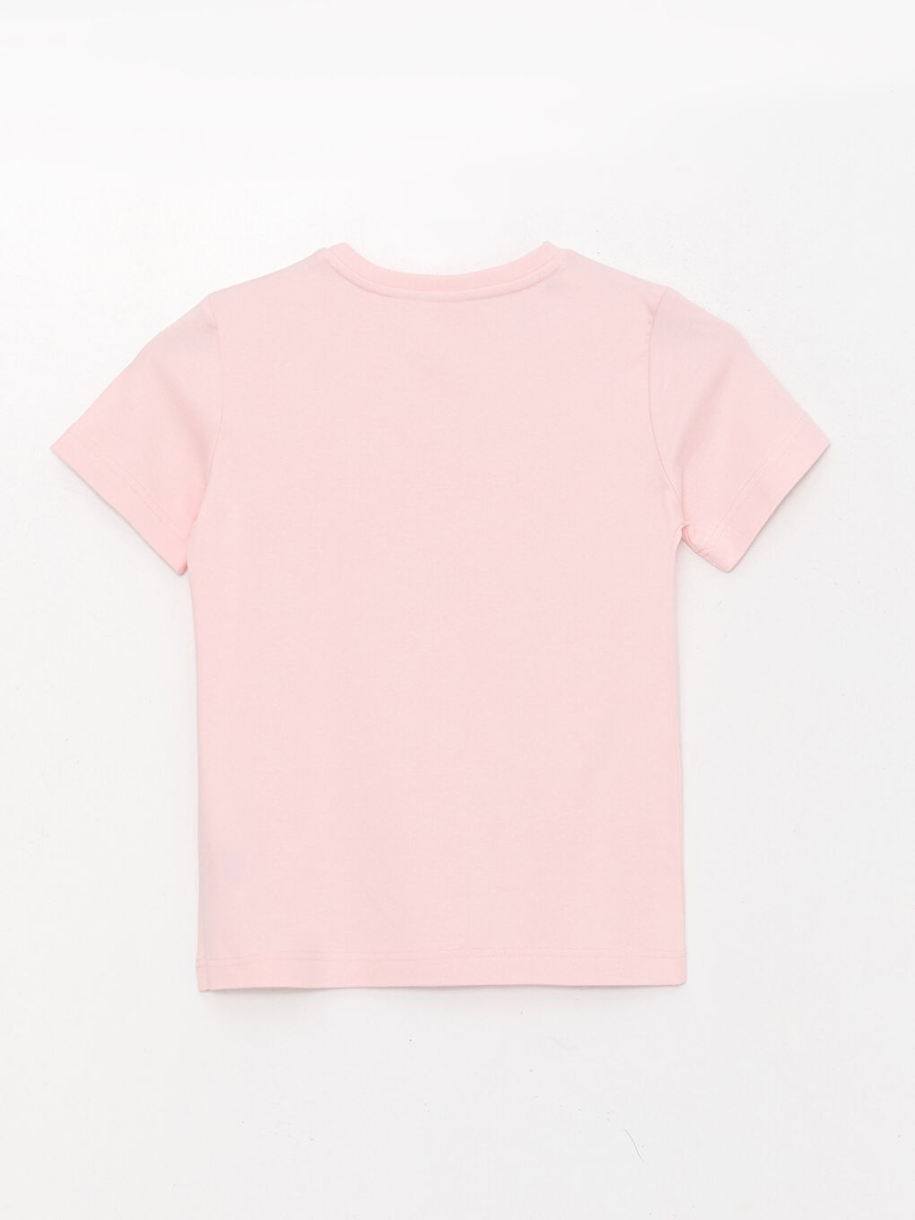 Crew Neck Plain Short Sleeve Women's T-Shirt-6