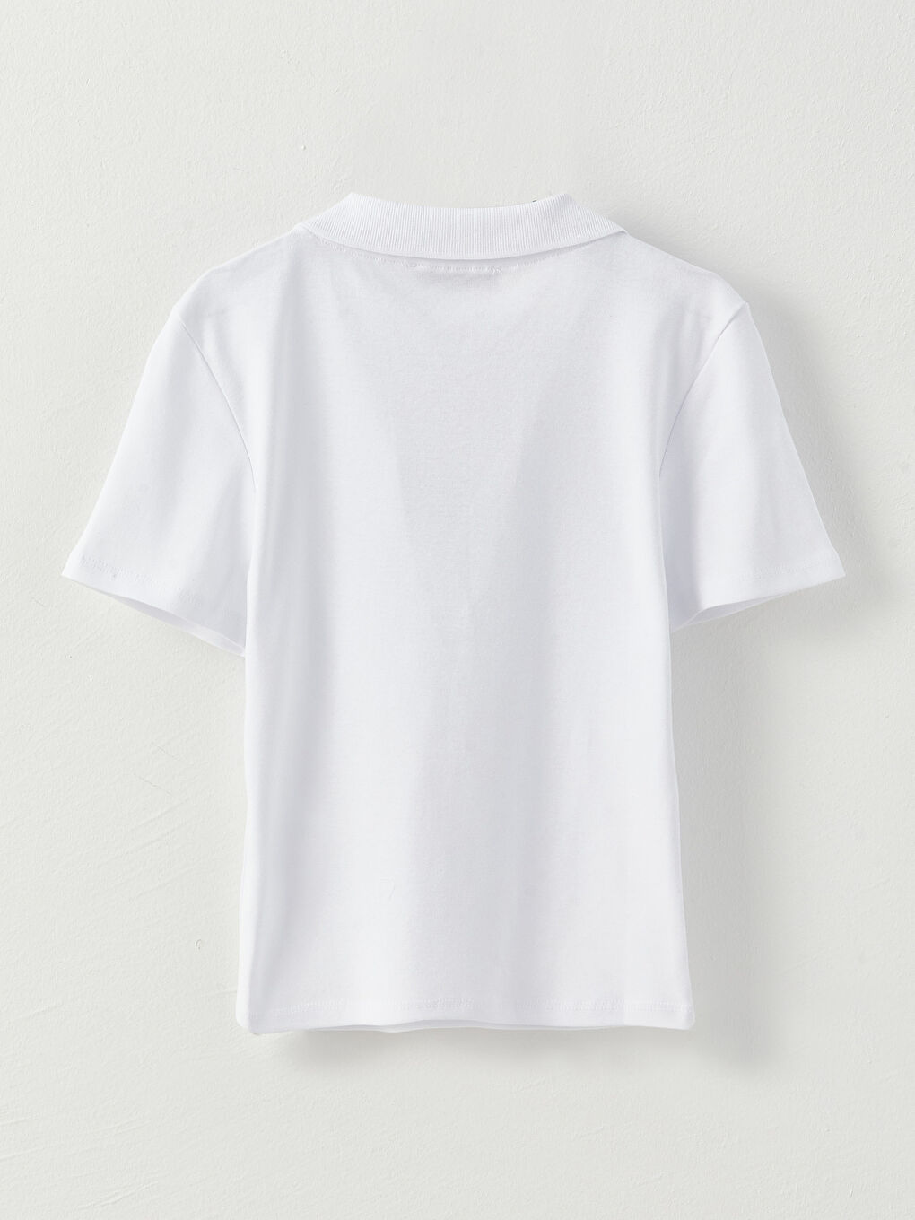 LC Waikiki Polo Neck Plain Short Sleeve Women's T-Shirt -S36391Z8-Q6K