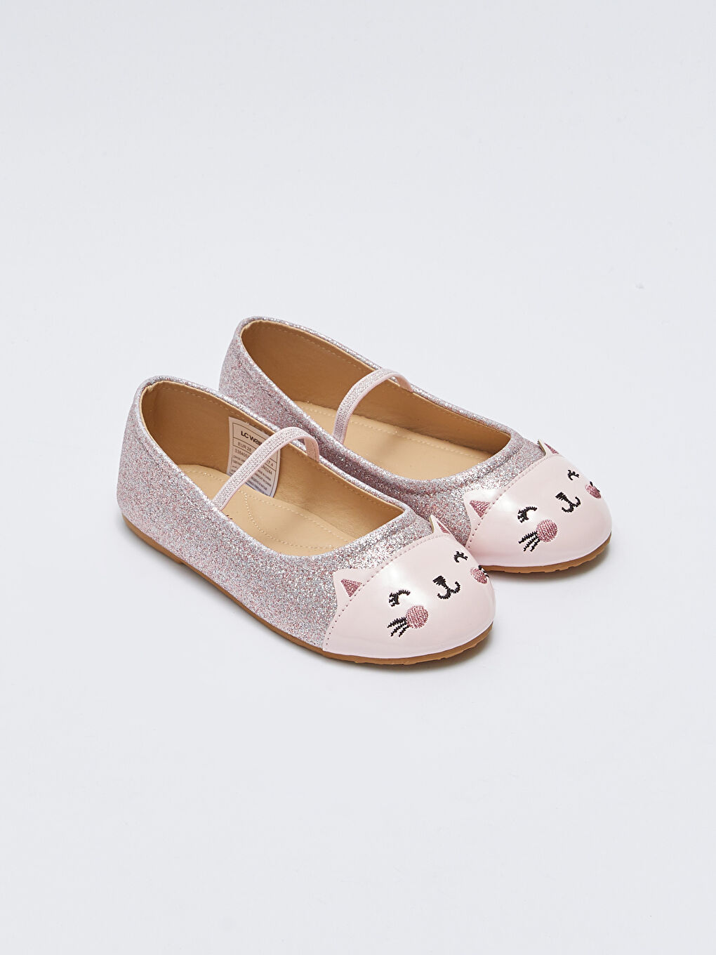 LCW STEPS Bestickte Silberne Ballerinas für Mädchen -S36405Z4-G4V