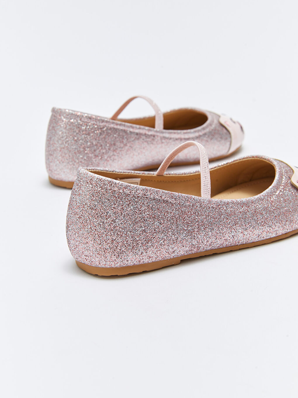 LCW STEPS Bestickte Silberne Ballerinas für Mädchen -S36405Z4-G4V