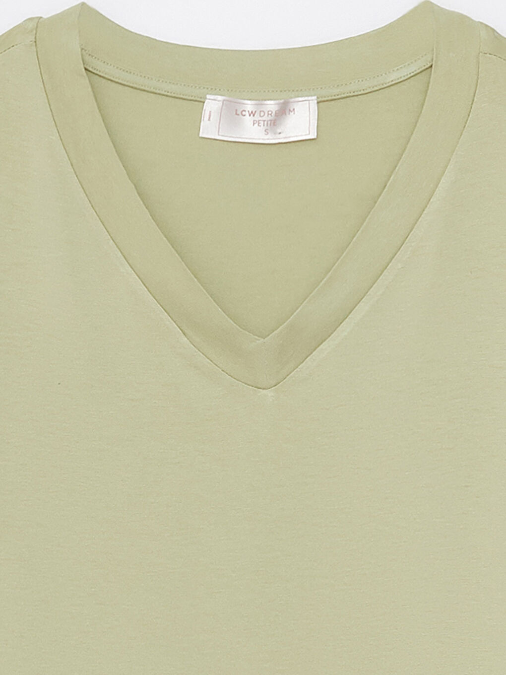 LC Waikiki Women's V Neck Plain Pyjama Set -S36408Z8-G7P