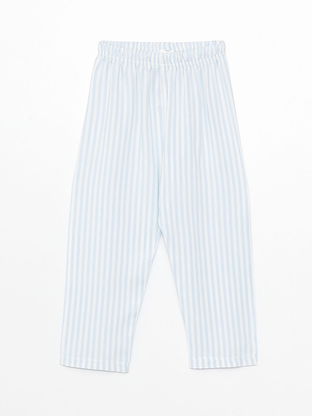 طقم بيجامة أولاد رضع مخطط بياقة بولو وكم طويل-2