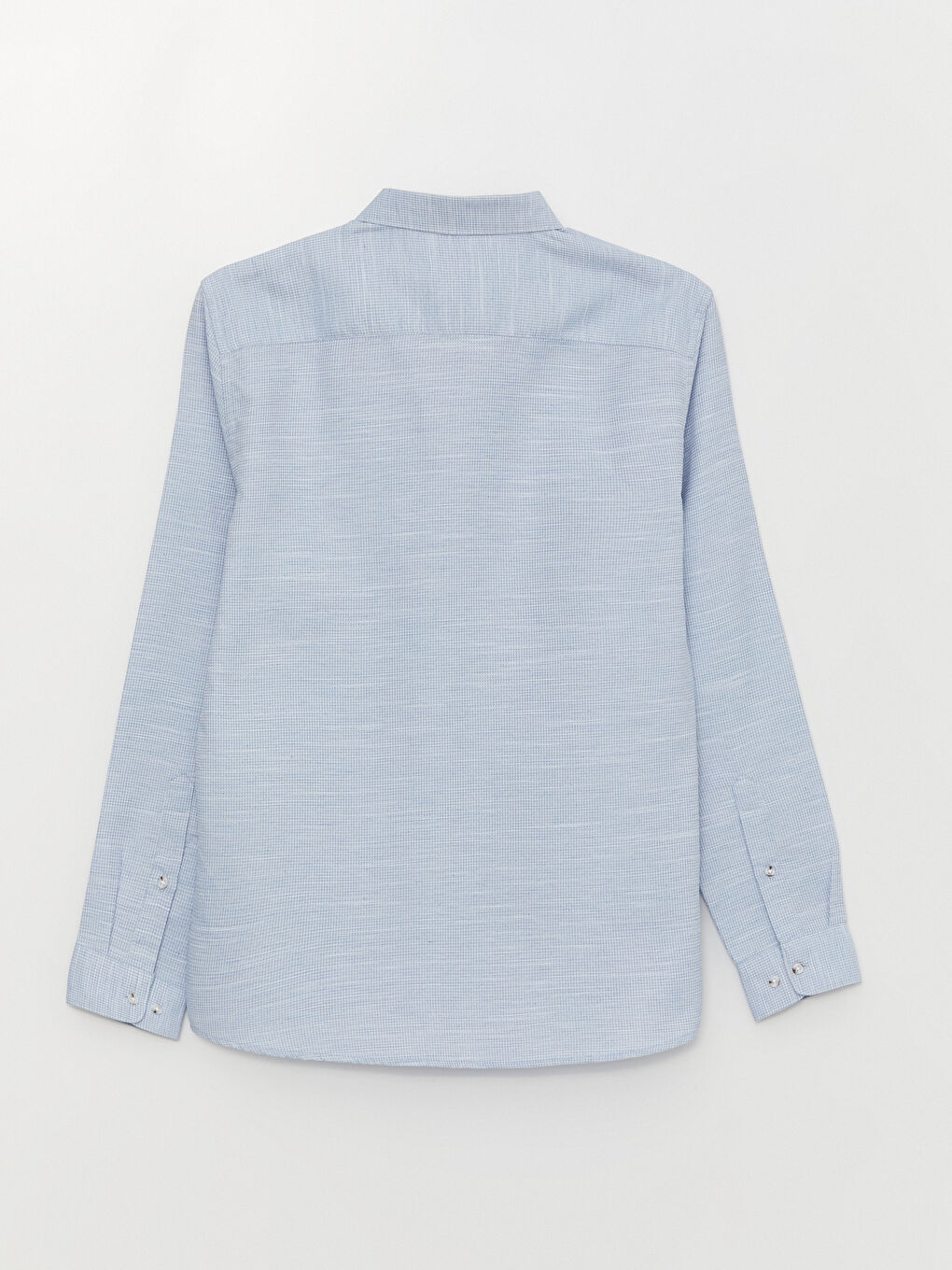 Muška košulja dugih rukava slim fit od dobby tkanine -S36446Z8-S0S