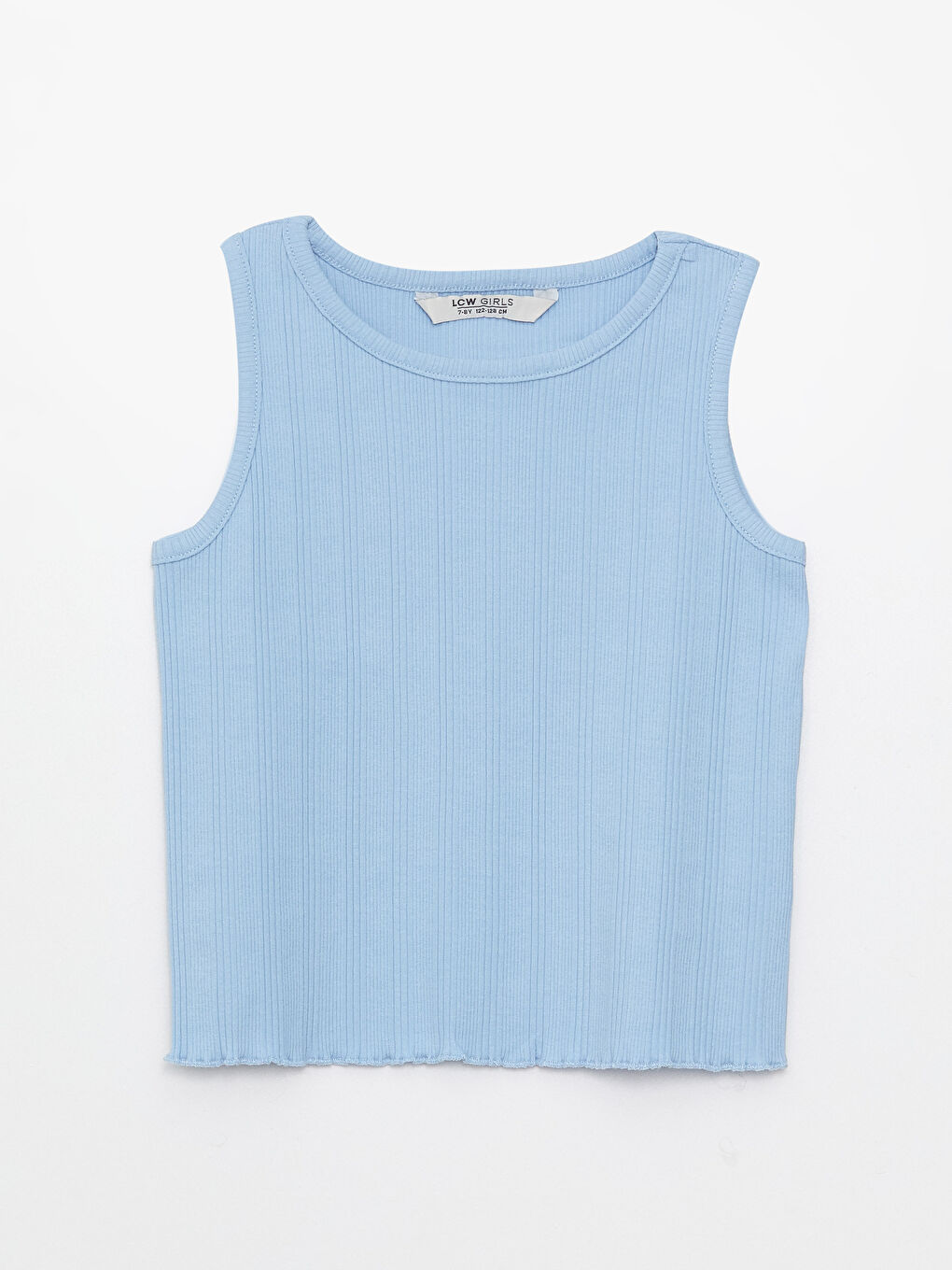 Cardigan și Maiou Basic pentru Fete cu Guler Rotund-6