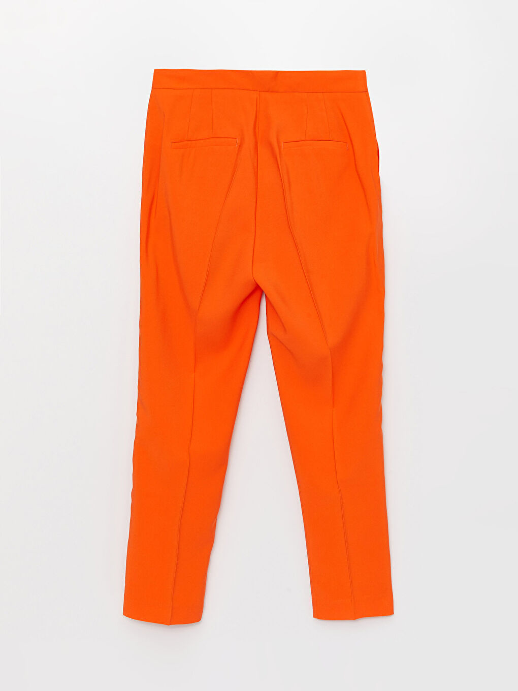 LCW Vision Women's High Waist Slim Fit Straight Trousers -S36454Z8-GSA