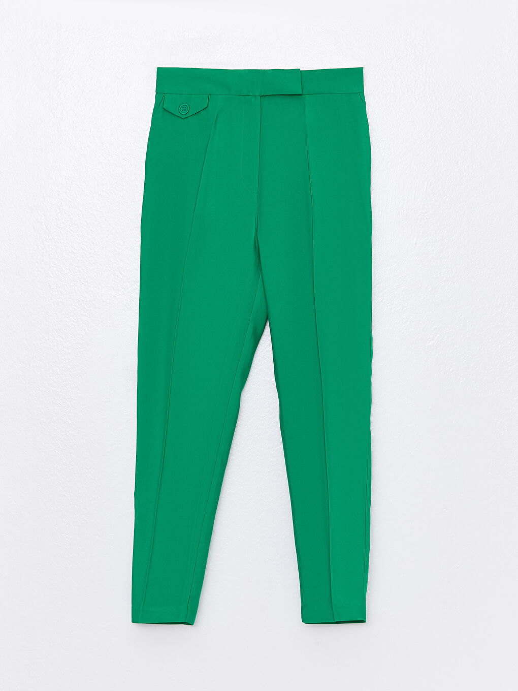 Women's High Waist Slim Fit Straight Trousers -S36454Z8-R32