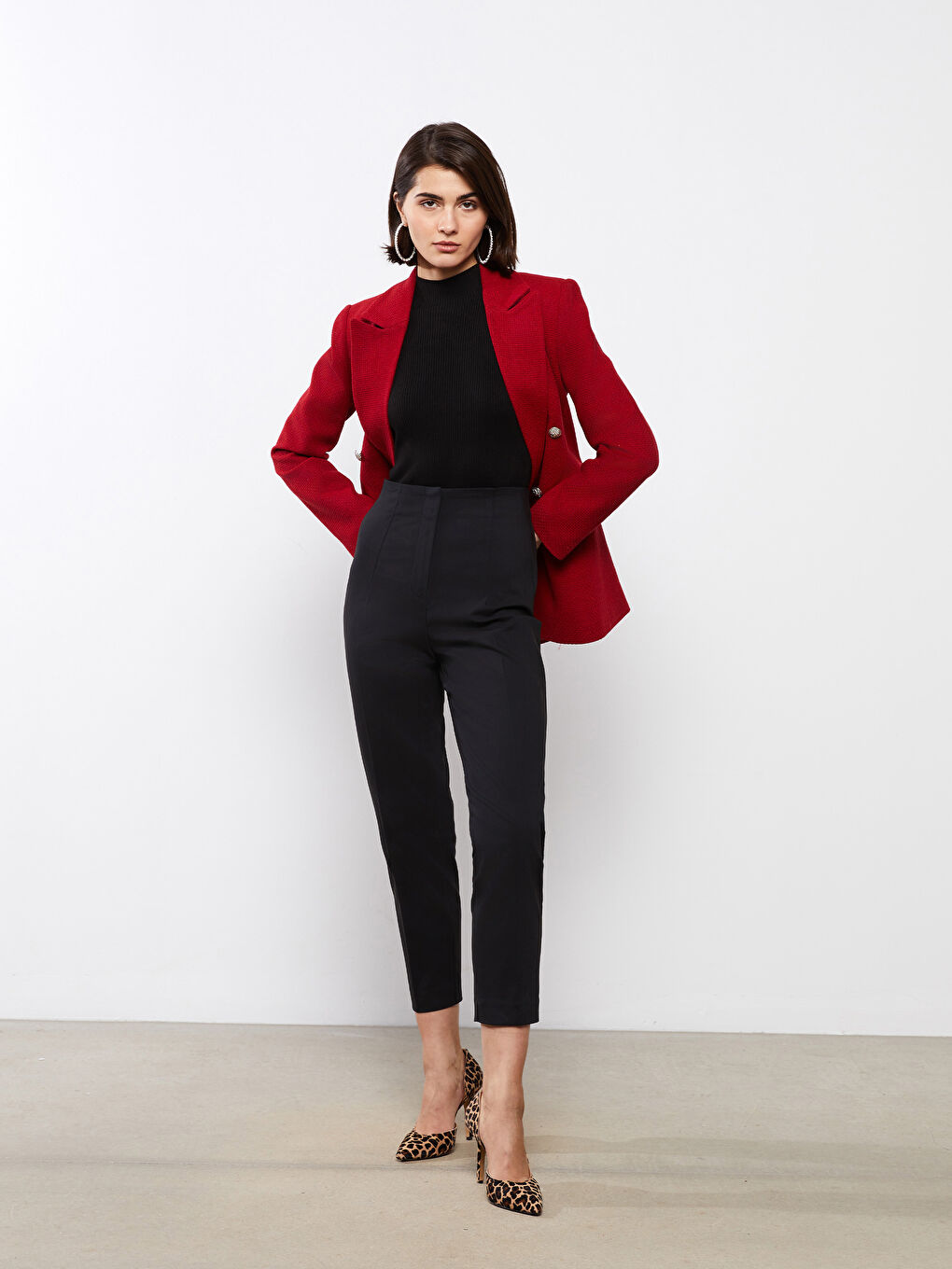 CRNA Pantalone Žena -S36455Z8-CVL