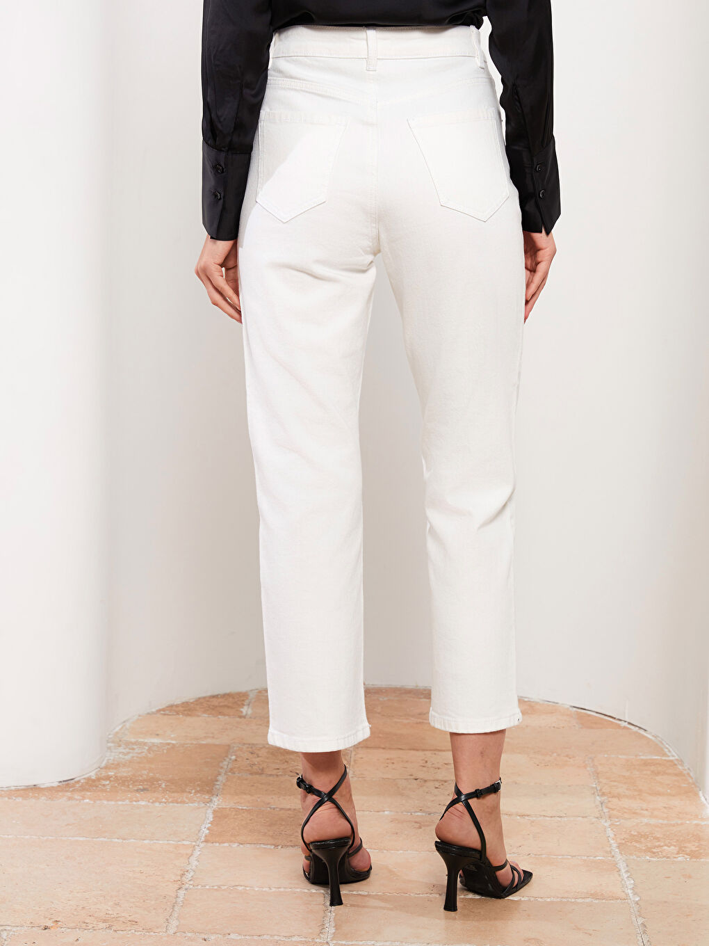 LC Waikiki High Waisted Straight Fit Women's Jeans -S36456Z8-FDH
