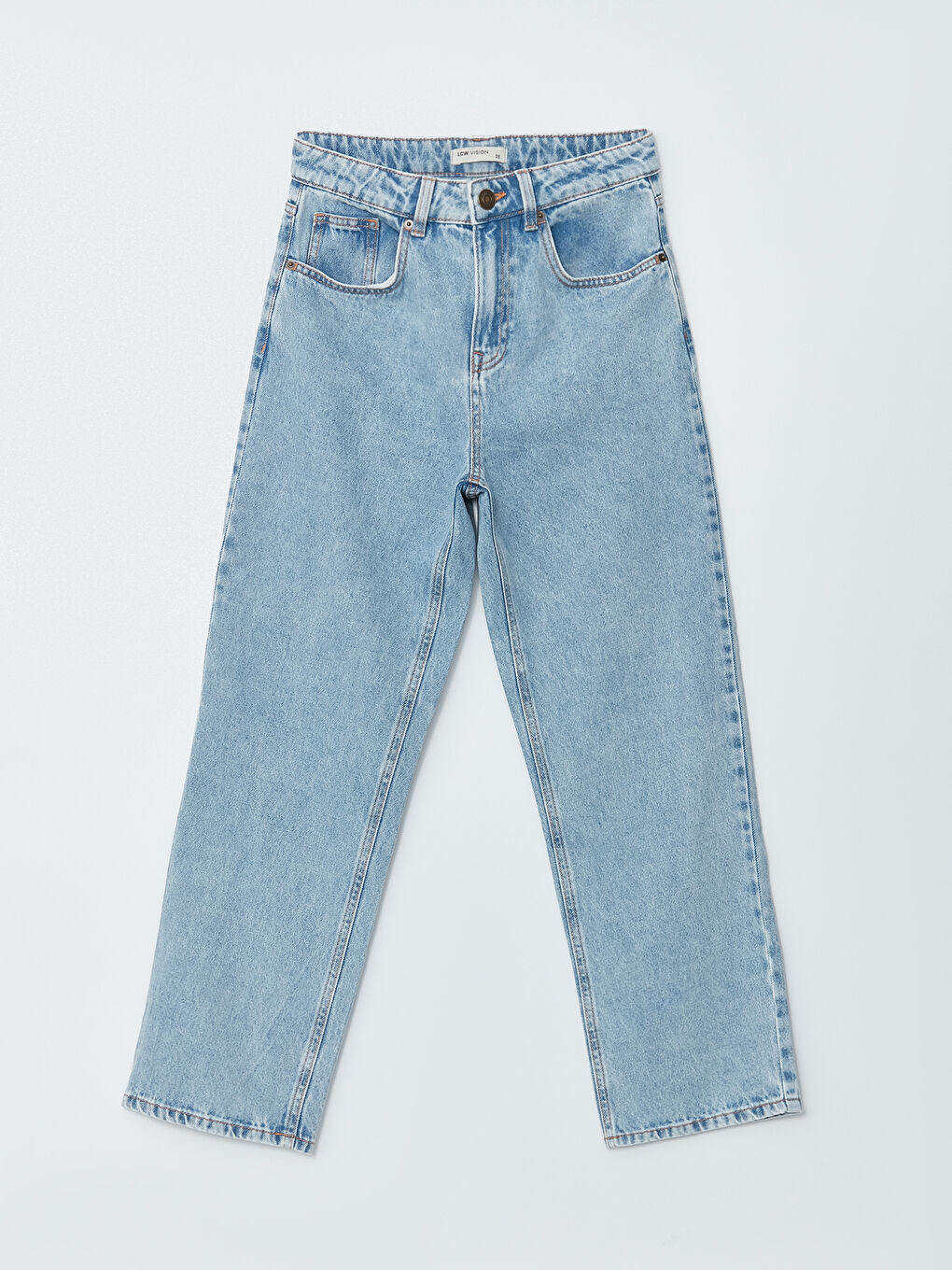 LCW Vision Hoch taillierte Jeans mit geradem Schnitt für Damen -S36457Z8-311