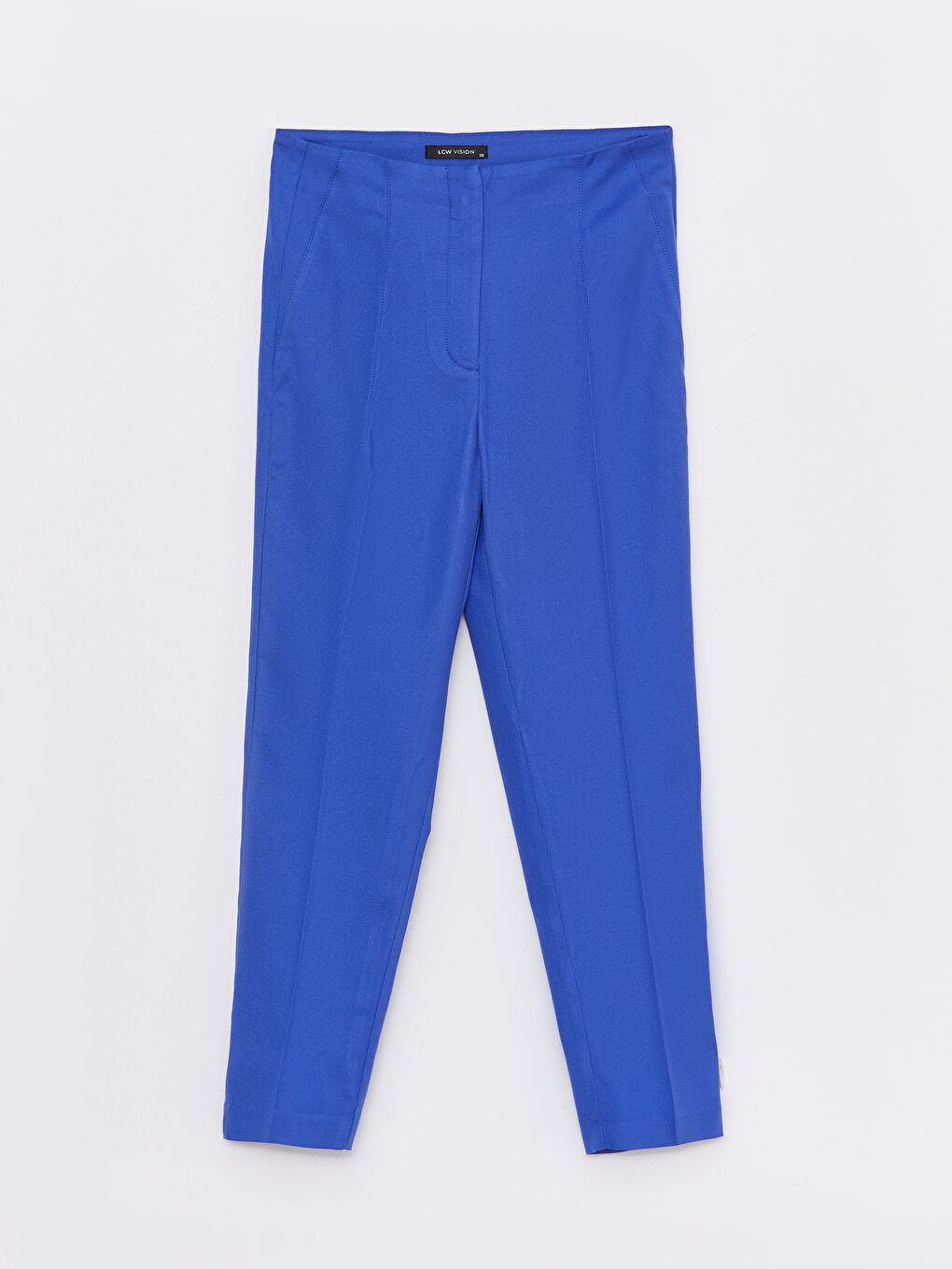 LC Waikiki Ženske pantalone visokog struka, standardnog kroja, jednostavne -S36458Z8-GZ1