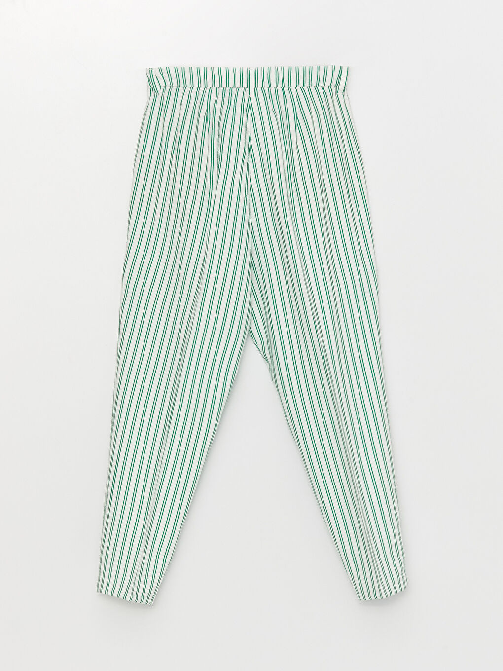 High Waist Casual Fit Striped Women's Trousers -S36463Z8-LFT