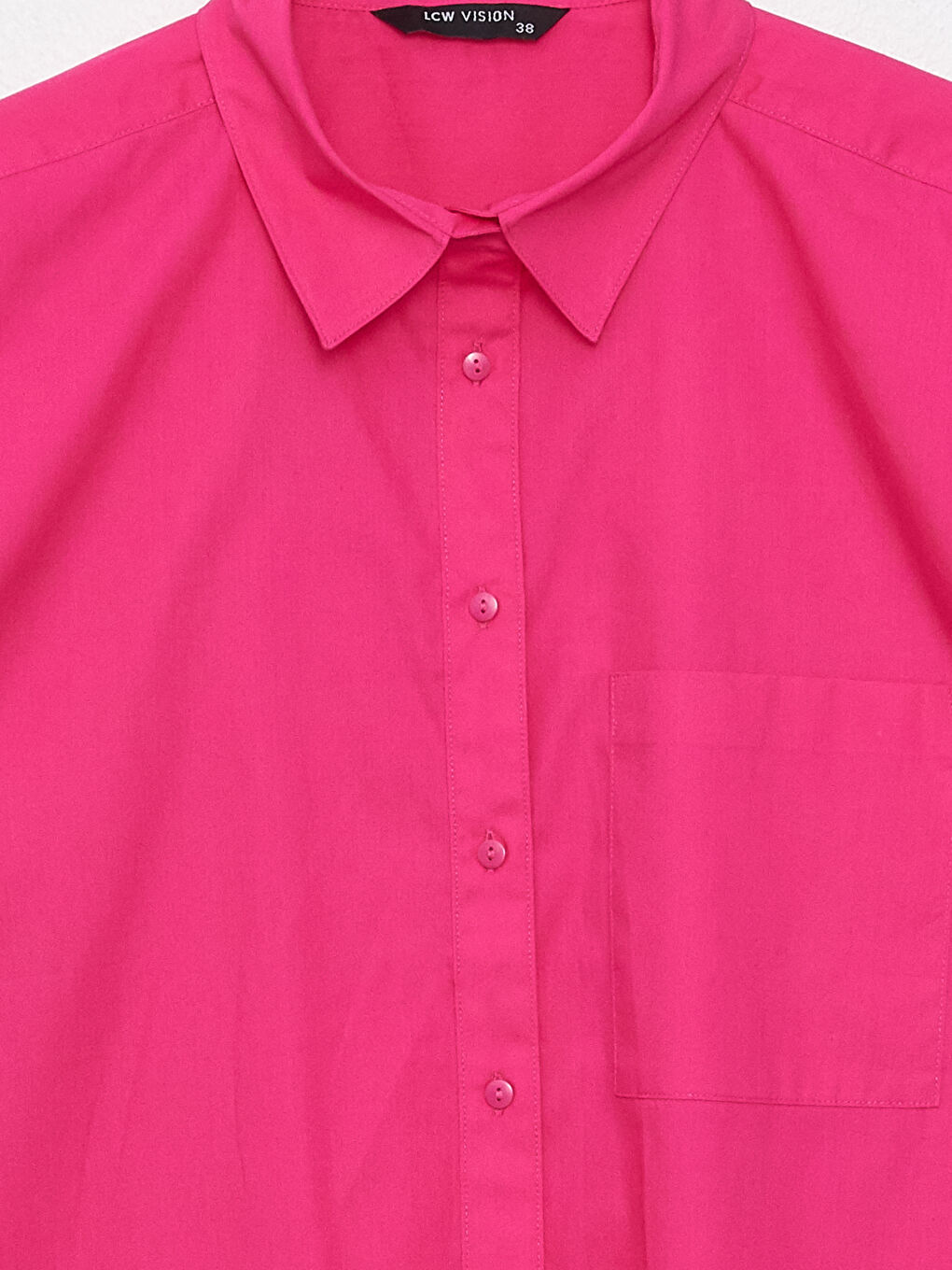 Oversize Poplin Women's Shirt-6