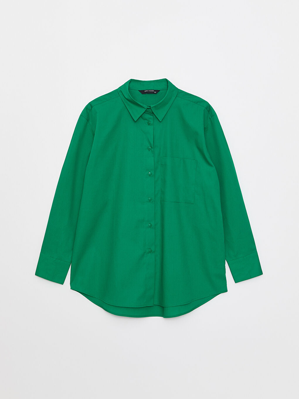 Ženska široka poplin košulja -S36472Z8-R32