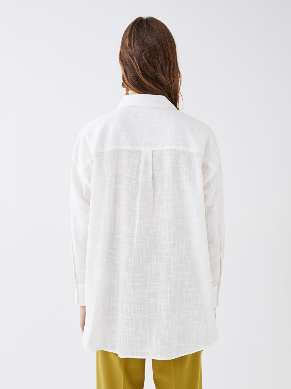 LC Waikiki Buttoned Regular Long Sleeve Women's Shirt -S36474Z8-E5X