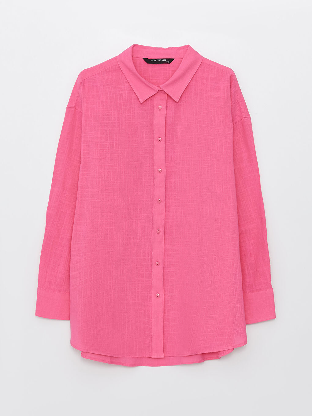 LCW Vision Buttoned Regular Long Sleeve Women's Shirt -S36474Z8-SSE