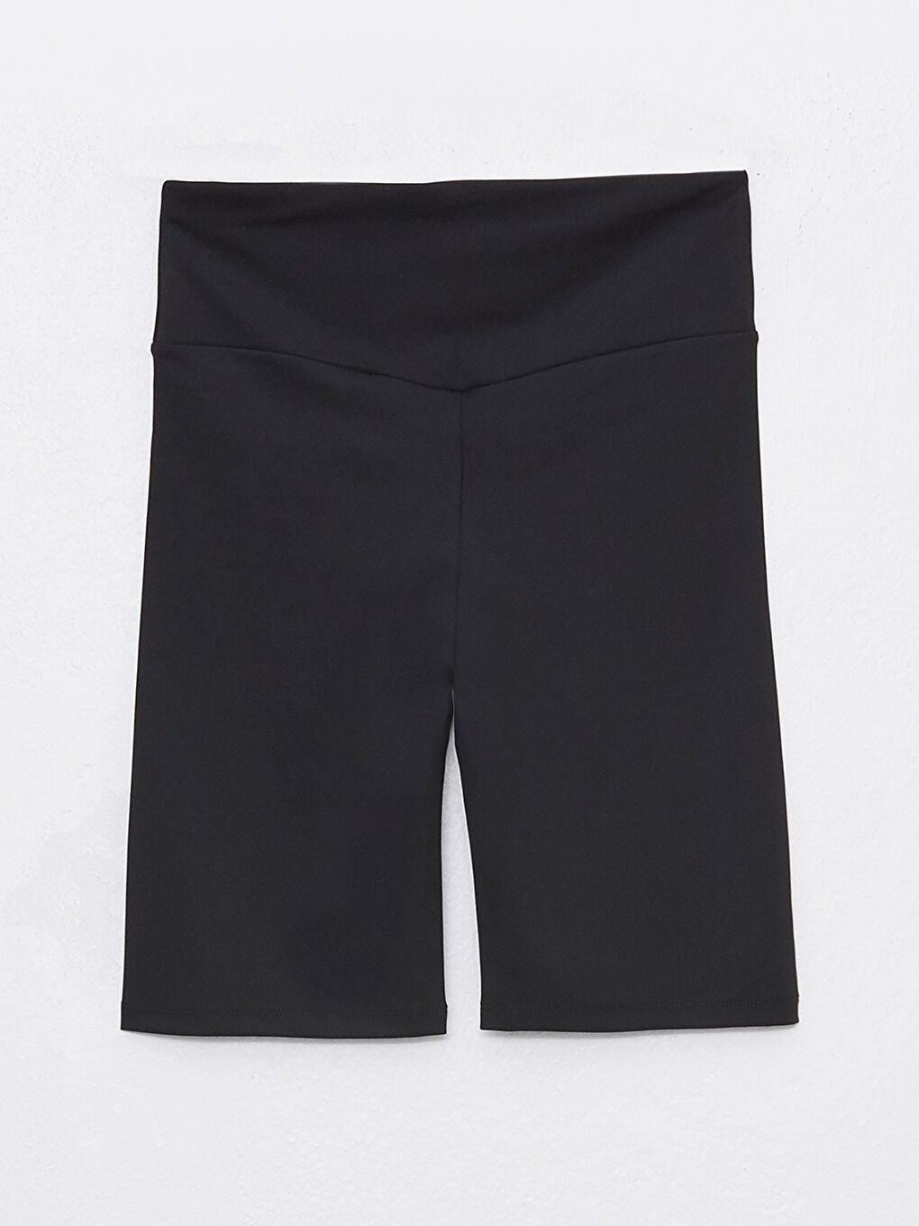 XSIDE ACTIVE Women's Elastic Waist Plain Sports Shorts Leggings -S36493Z8-RQN
