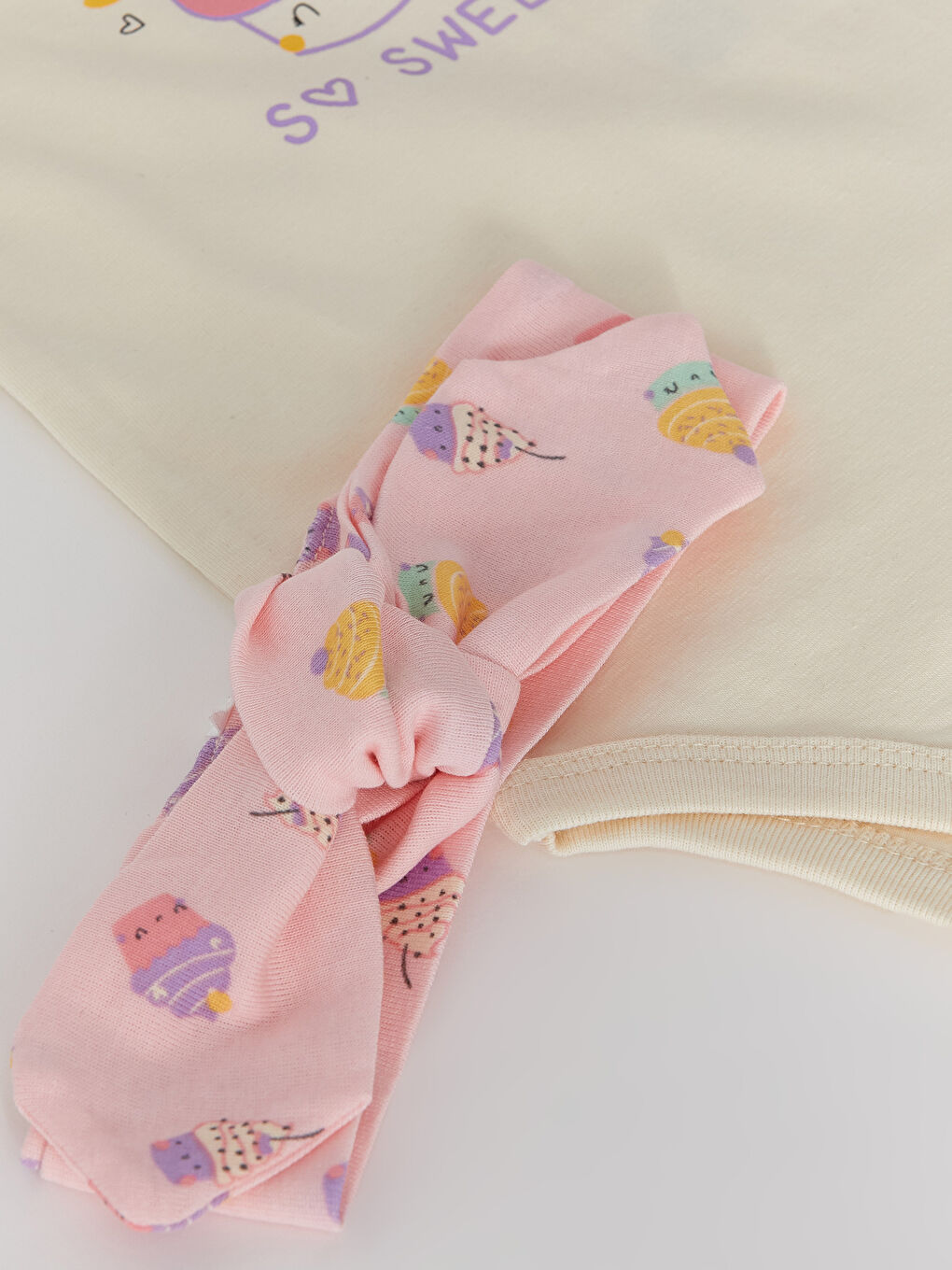 LCW baby Ensemble 3 Pièces Bébé Fille Imprimé Manches Longues Col Bébé Fermeture à Pression -S36527Z1-KXP