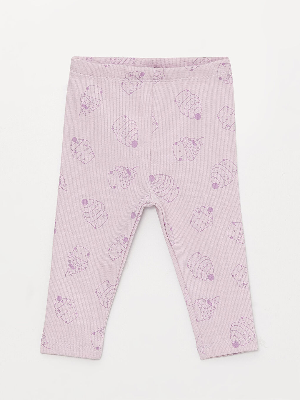 ياقة دائرية كم طويل مطبوع لبنات رضع بودي سوت بسناب وبنطلون مجموعة من قطعتين-3