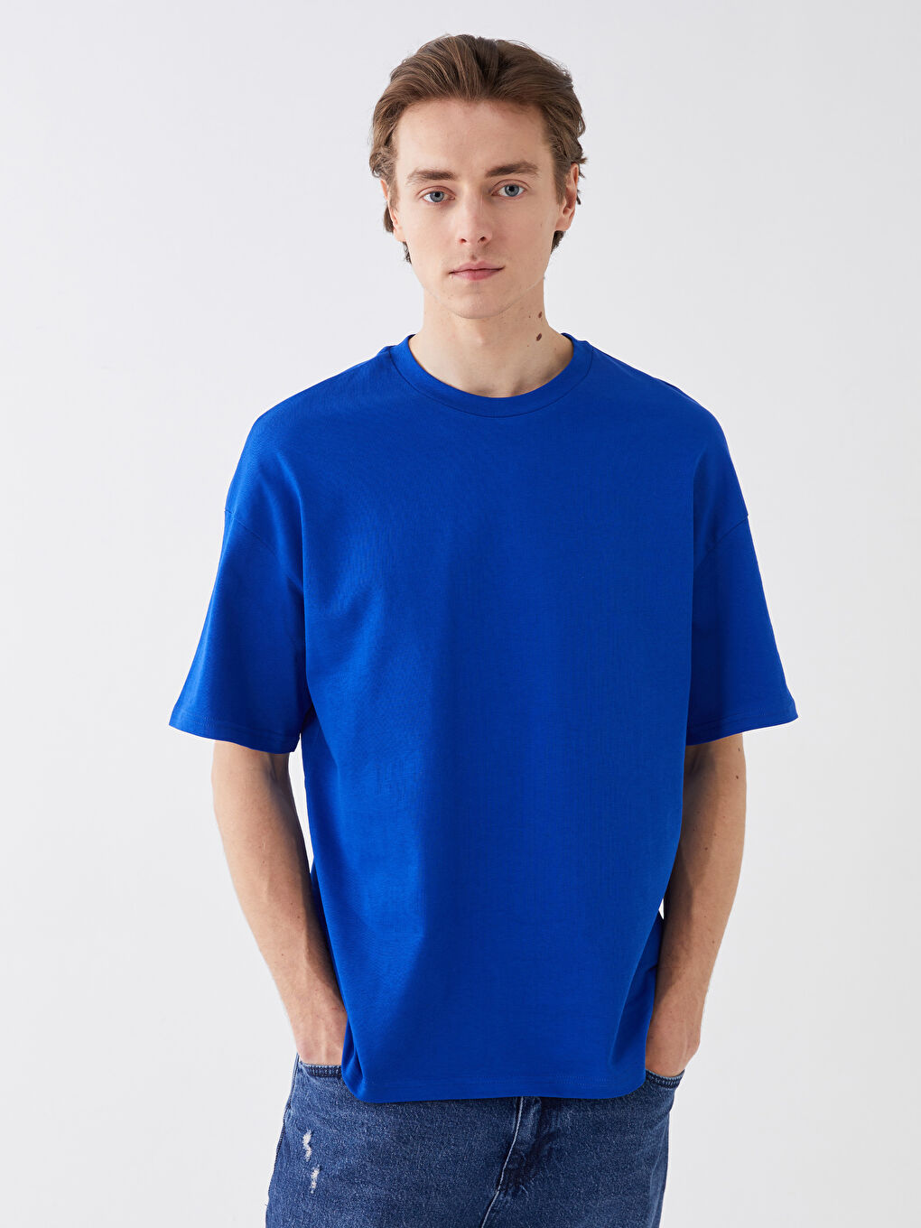 XSIDE Crew Neck Jersey Men's T-Shirt -S36529Z8-HSJ