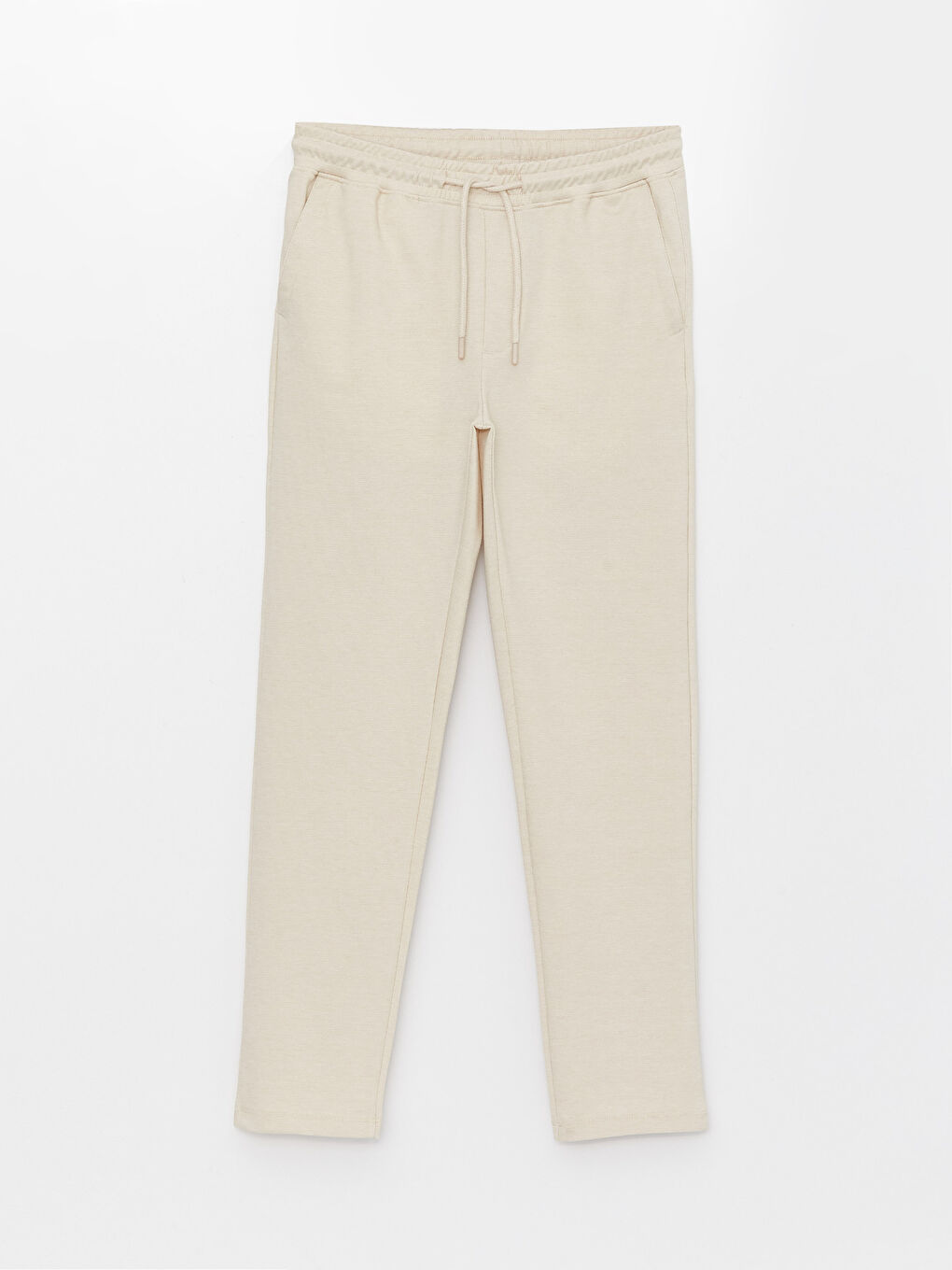 Bej Slim Fit Erkek Pantolon-5