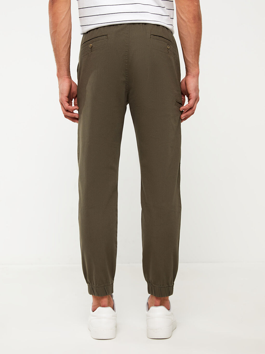 XSIDE Slim Fit Gabardin Erkek Jogger Pantolon -S36535Z8-SEM