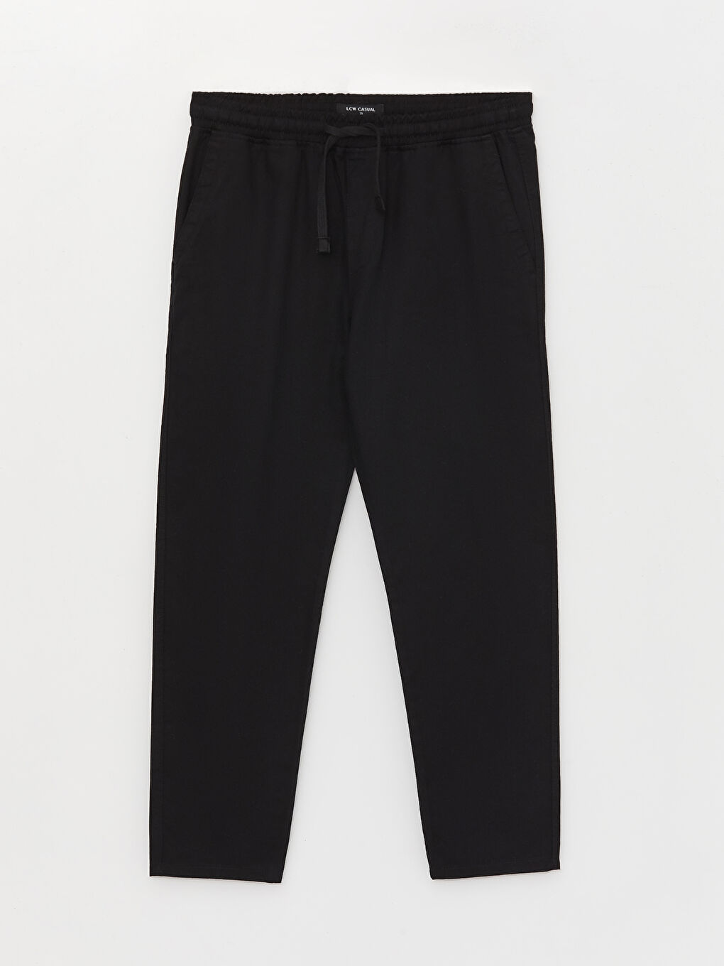 XSIDE Slim Fit Linen Blend Men's Trousers -S36536Z8-RQL