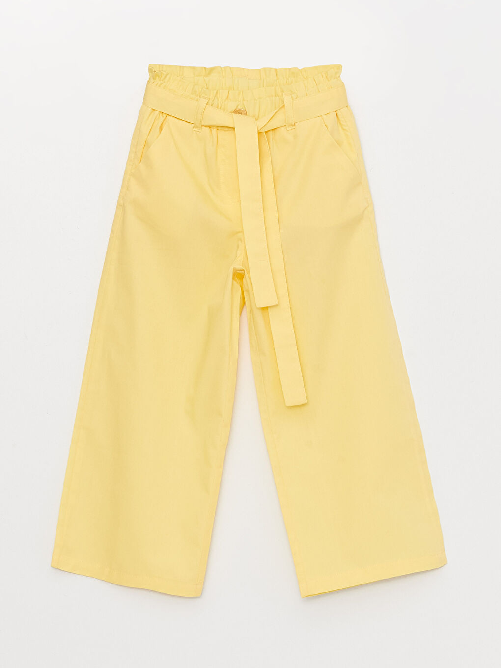 LCW Kids Elastischer Bund Weite Hose für Mädchen -S36543Z4-FTT