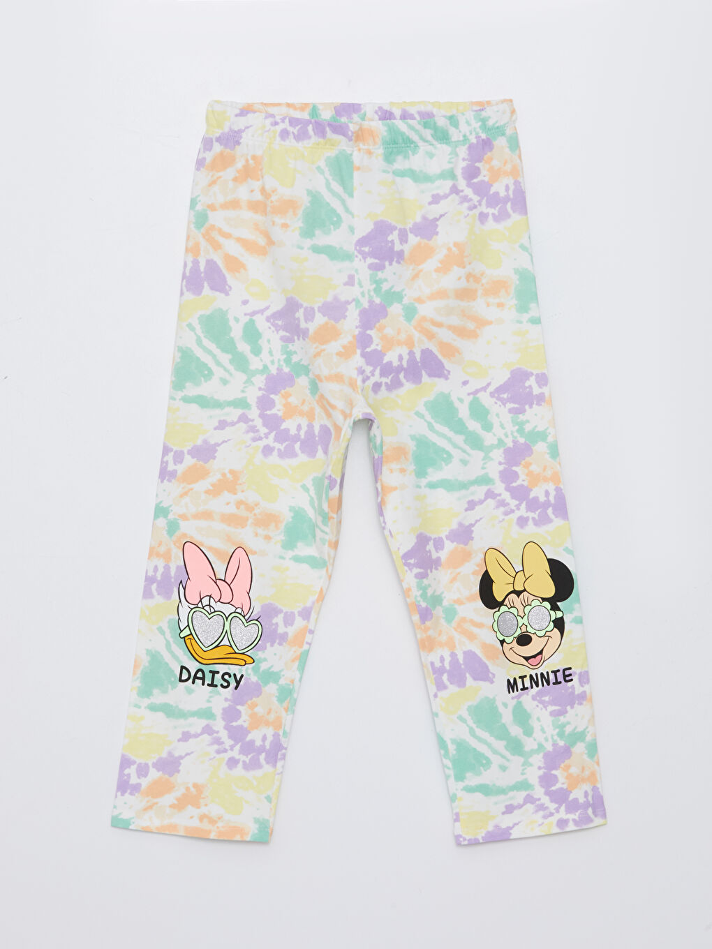 Karışık Kız Çocuk Disney Baskılı Tayt