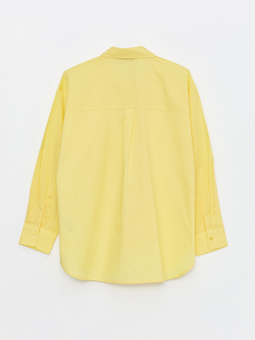 Cămașă Supradimensionată Dreaptă cu Mânecă Lungă pentru Femei-6