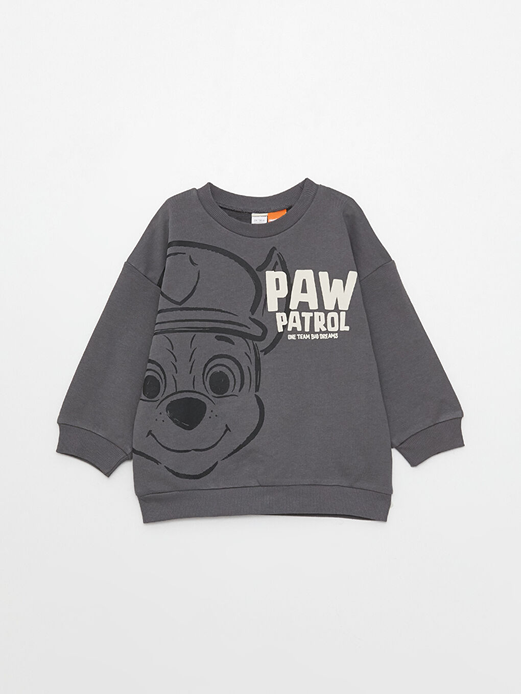 Дөңгелек жағалы ұзын жеңді табан майы принтті ұл балаға арналған свитшот 2 данадан тұратын-2