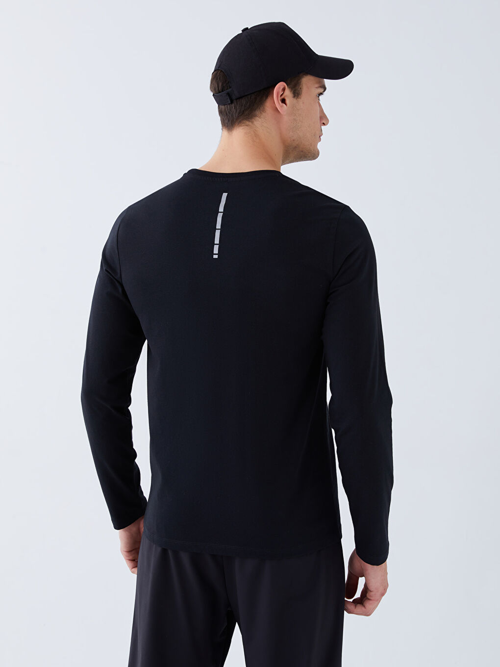 Crew Neck Long Sleeve Printed Men's T-Shirt -S36636Z8-CVL