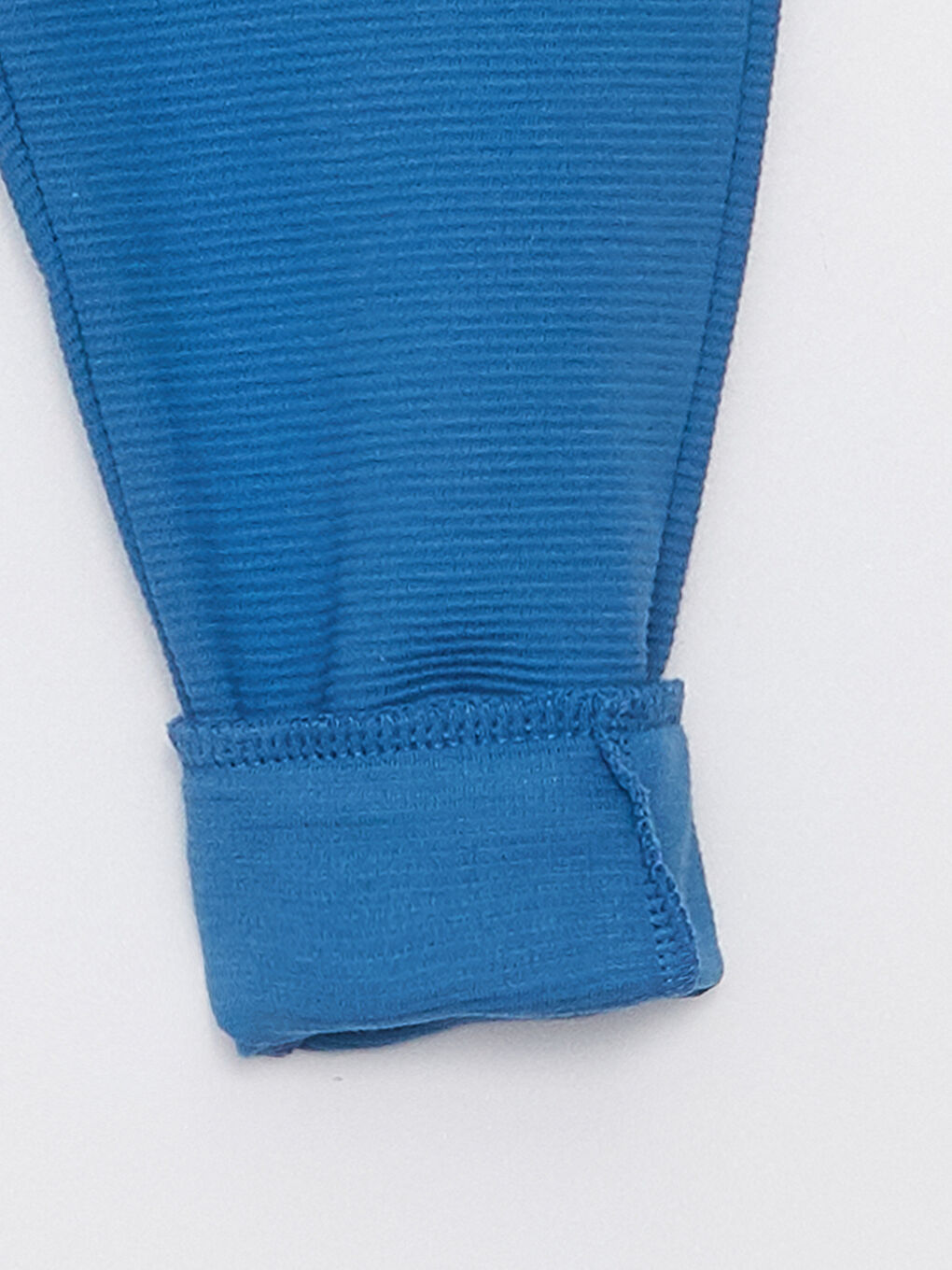 Mavi Beli Lastikli Basic Erkek Bebek Eşofman Alt-2