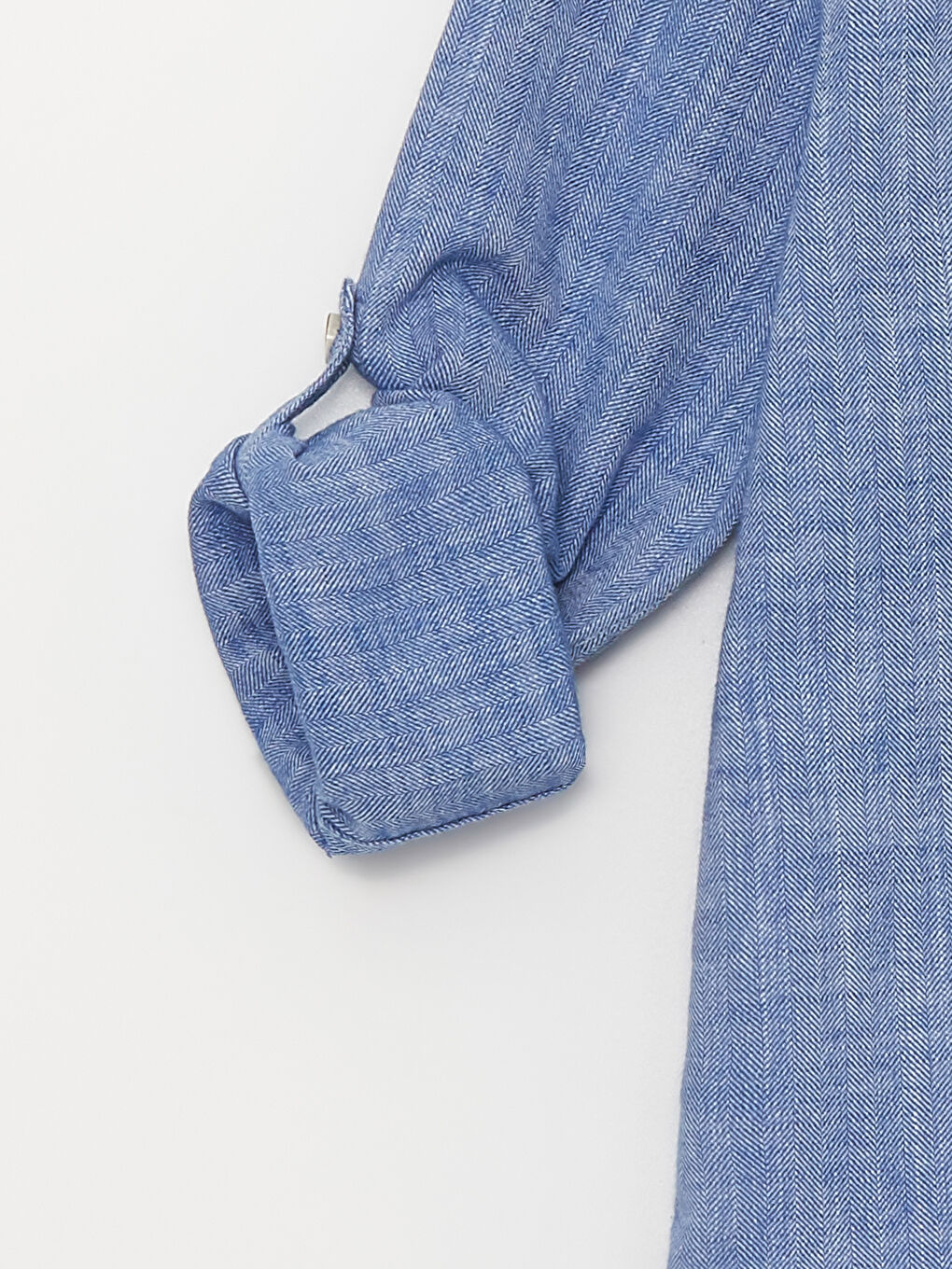 Базовая рубашка с длинным рукавом для мальчиков-2